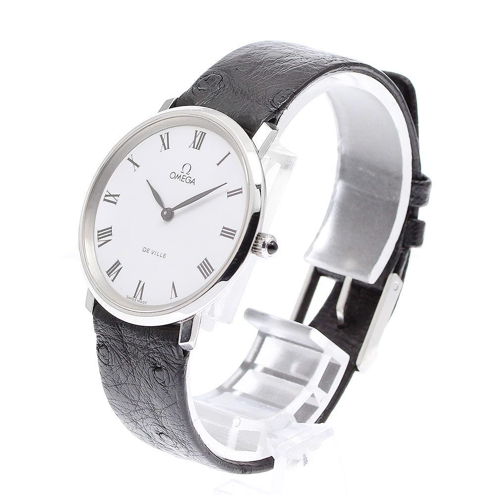 OMEGA De Ville vintage white Dial Hand Winding Men's Watch_896590