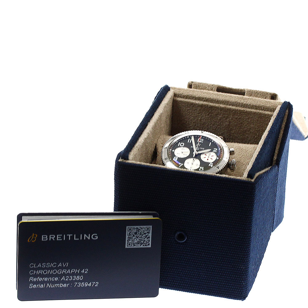 BREITLING classic avi A23380 Chronograph Small Seconds Automatic Men's_896620