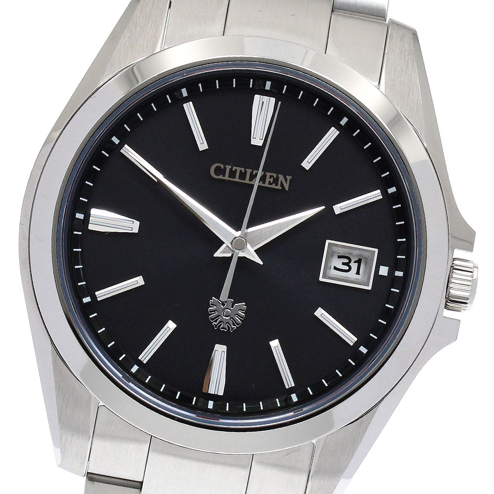 CITIZEN The citizen AQ4060-50E Date Solar Powered Radio Men's Watch_896624