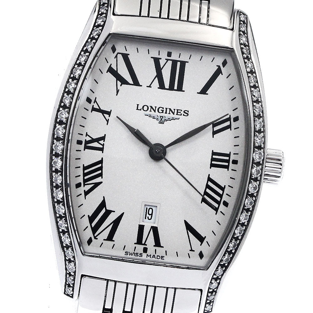 LONGINES Evidenza L2.155.0 side diamond date Quartz Ladies Watch_896625