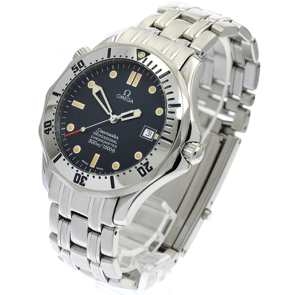 OMEGA Seamaster300 2532.80 Date Navy Dial Automatic Men's Watch_896626