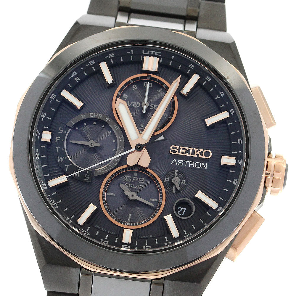 SEIKO Astron Nexter SBXC158/5X83-0AD0 Solar Powered Radio Men's Watch_896646