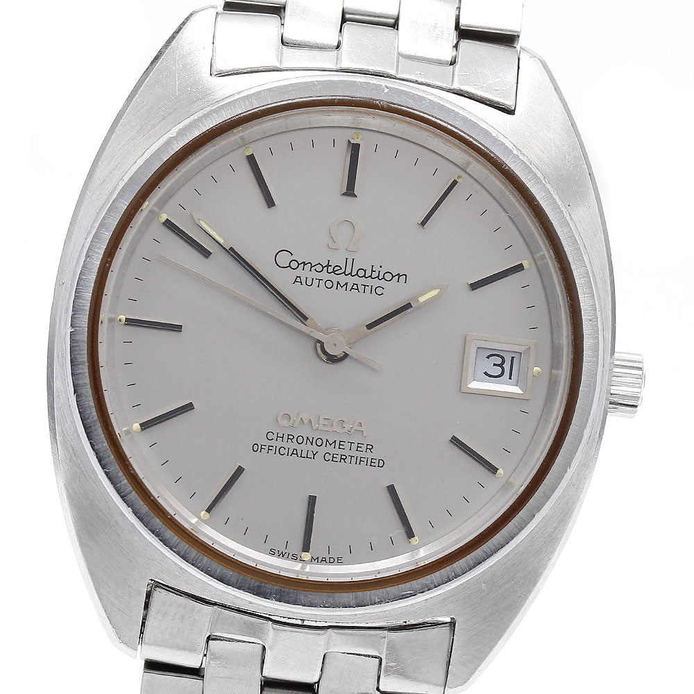 OMEGA Constellation ST168.0056 Date Cal.1011 Silver Dial Automatic Men's_896678