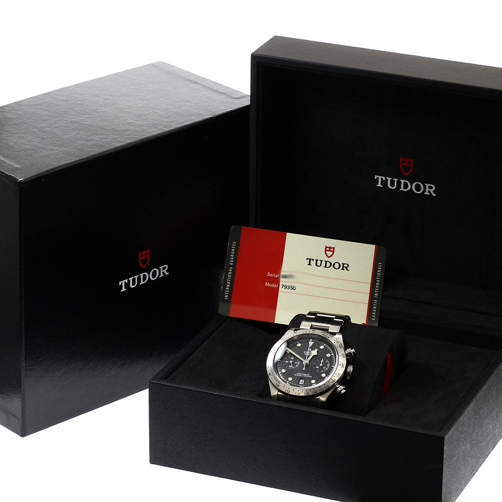 TUDOR Heritage Black Bay 79350 Chronograph Date black Dial Automatic Men's Watch_896683