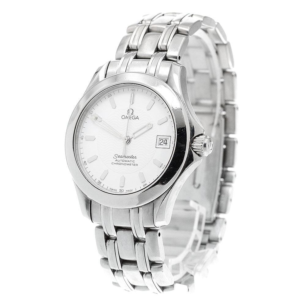 OMEGA Seamaster120 2501.21 Date white Dial Automatic Men's Watch_896749
