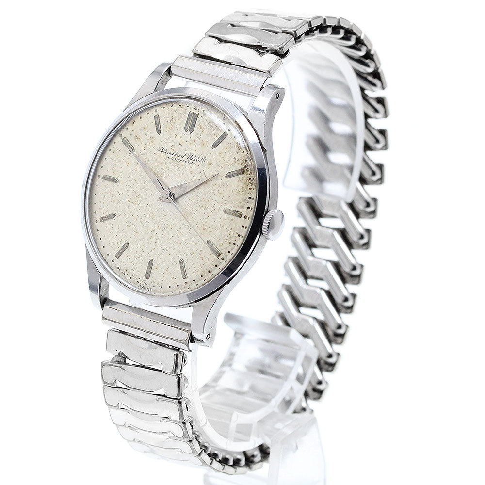 IWC SCHAFFHAUSEN Cal.89 Vintage Silver Dial Hand Winding Men's Watch_896758