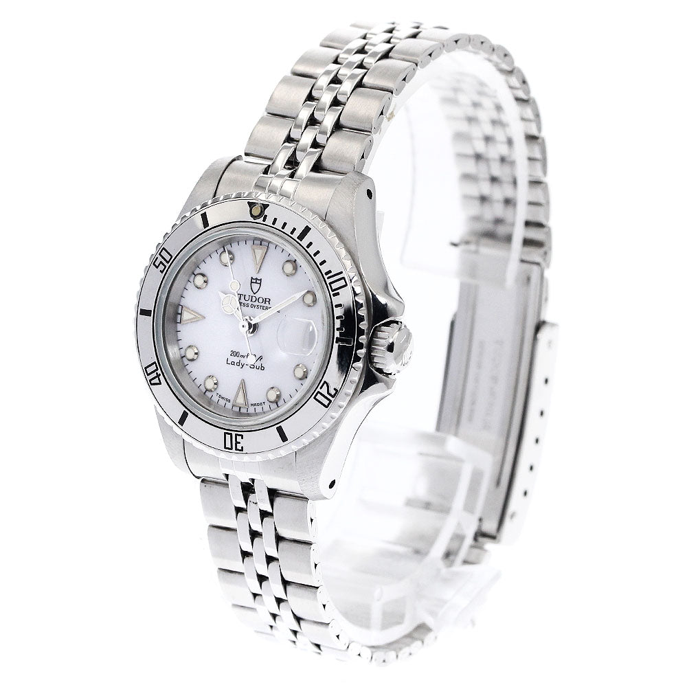 TUDOR Princess Oyster Date Lady Sub 96090 Date cal.2671 white Dial Automatic Ladies Watch_896772