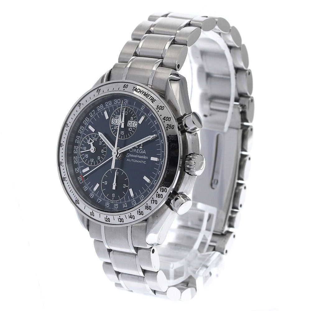 OMEGA Speedmaster 3523.80 Triple calendar Navy Dial Automatic Men's Watch_896791