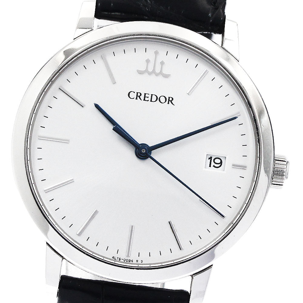 SEIKO CREDOR SIGNO GCBW995/4L75-00B0 Date Silver Dial Automatic Men's Watch_896800