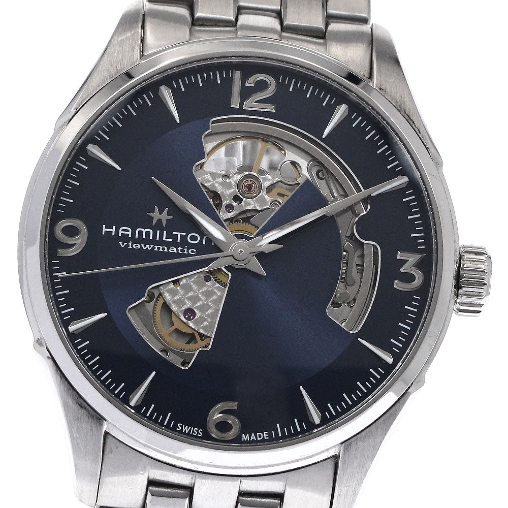 HAMILTON Jazzmaster Viewmatic H327050 Open heart Automatic Men's Watch_896829