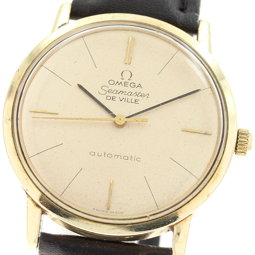 OMEGA SeamasterDe Ville 165.007 Cal.711 beige Dial Automatic Men's Watch_896851