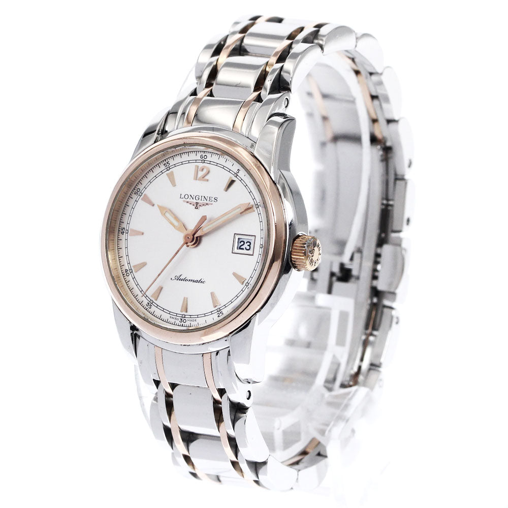 LONGINES Saintimier L2.563.5 Date Silver Dial Automatic Ladies Watch_896870
