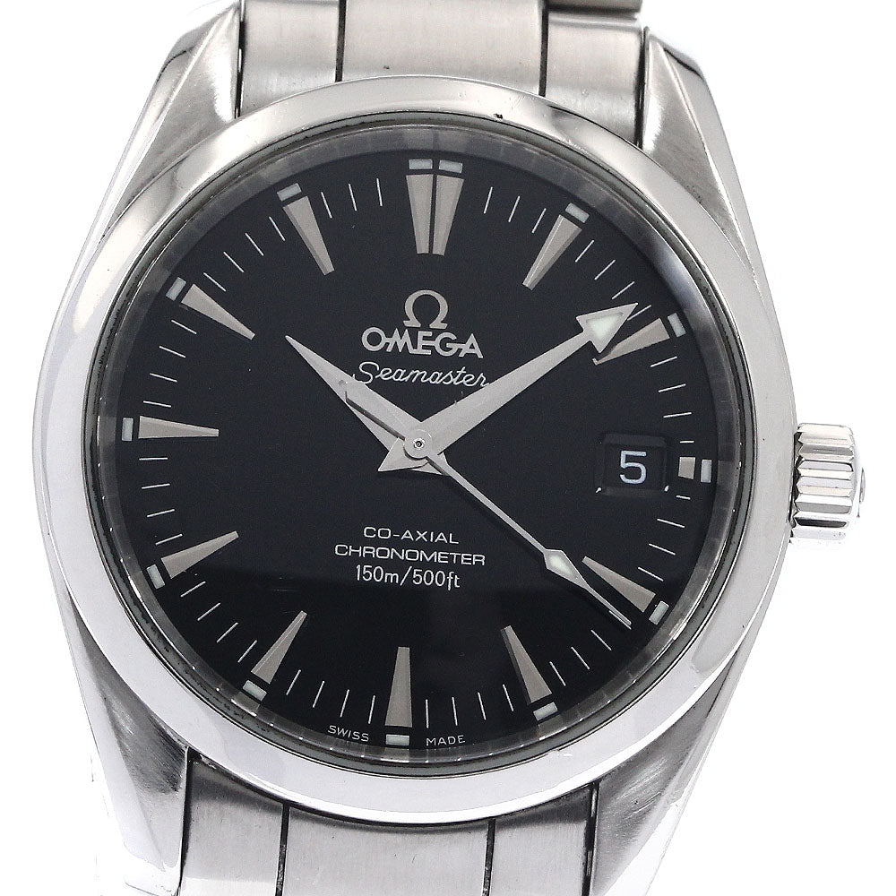 OMEGA Seamaster Aqua Terra 2504.50 Date black Dial Automatic Boy's Watch_896881