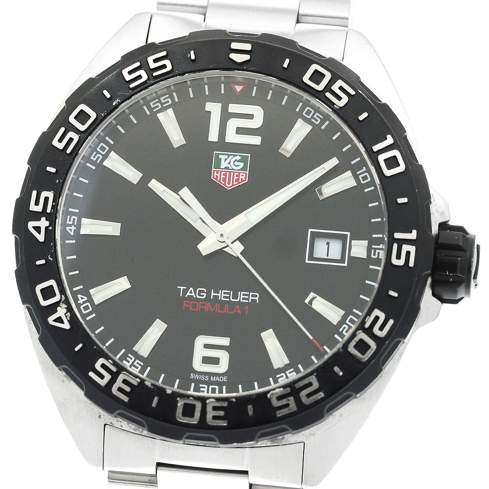 TAG HEUER Formula 1 WAZ1110.BA0875 Date black Dial Quartz Men's Watch_896896