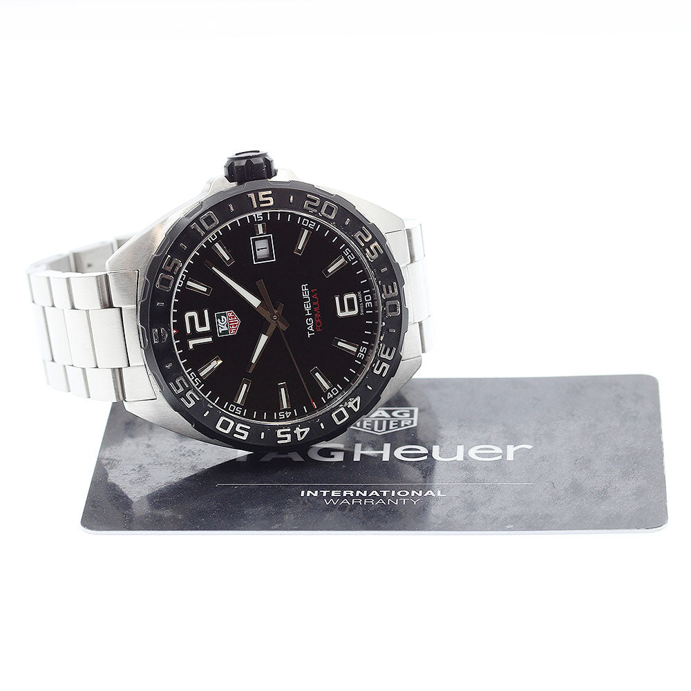 TAG HEUER Formula 1 WAZ1110.BA0875 Date black Dial Quartz Men's Watch_896896