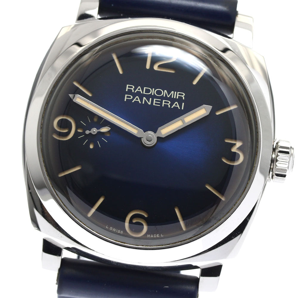 PANERAI Radiomir 1940 3 Days Boutique Exclusive PAM00932 Limited to 388 pieces blue Dial Hand Winding Men's Watch_896899