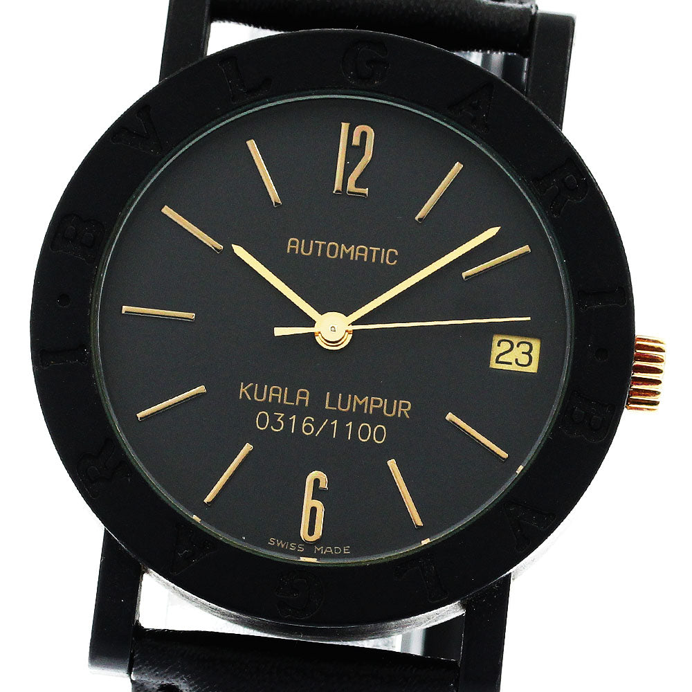 BVLGARI BVLGARIBVLGARI BB33VLD black Dial Automatic Men's Watch_896930