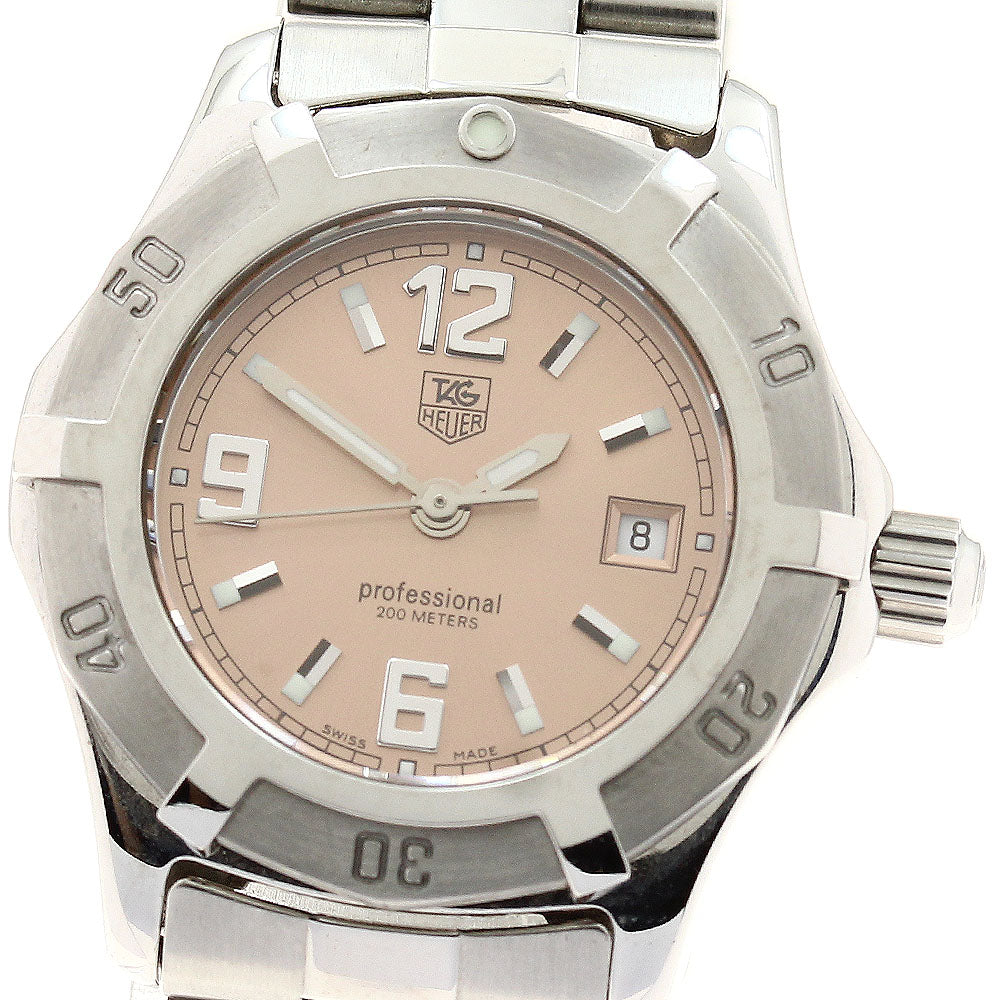 TAG HEUER Exclusive WN1314 pink Dial Quartz Ladies Watch_896946