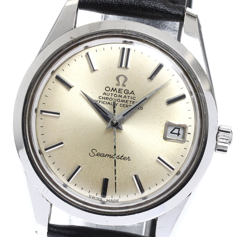 OMEGA Seamaster 168.024/166.010 Date Cal.564 Silver Dial Automatic Men's Watch_896977
