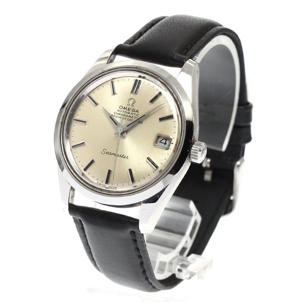 OMEGA Seamaster 168.024/166.010 Date Cal.564 Silver Dial Automatic Men's Watch_896977