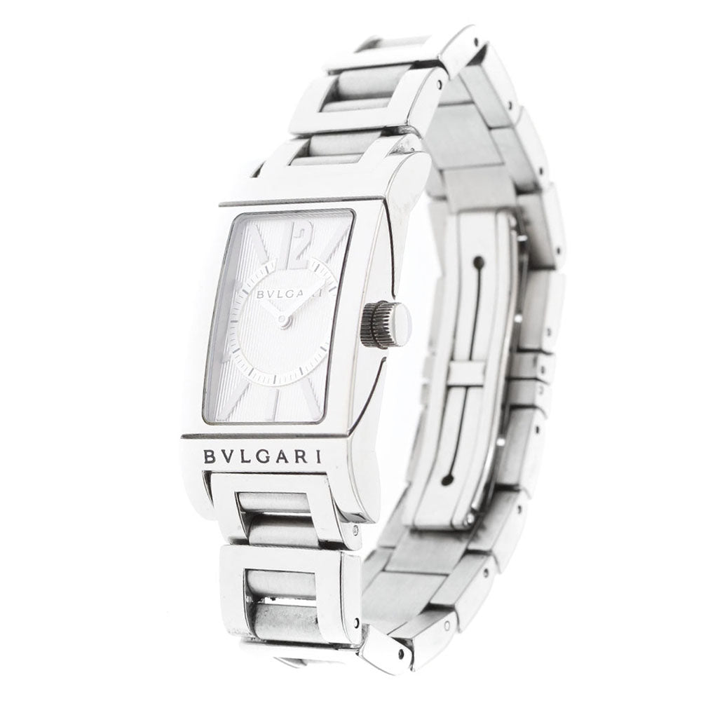 BVLGARI Rettangolo RT39S Silver Dial Quartz Ladies Watch_896989