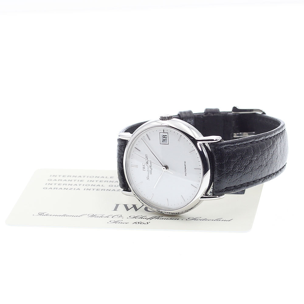 IWC SCHAFFHAUSEN Portofino IW351324 Date white Dial Automatic Men's Watch_897020