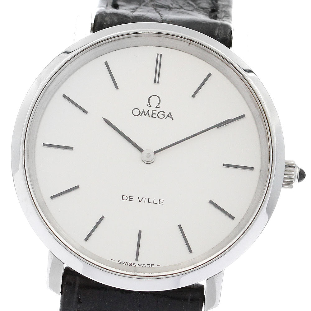 OMEGA De Ville Silver Dial Hand Winding Men's Watch_897033