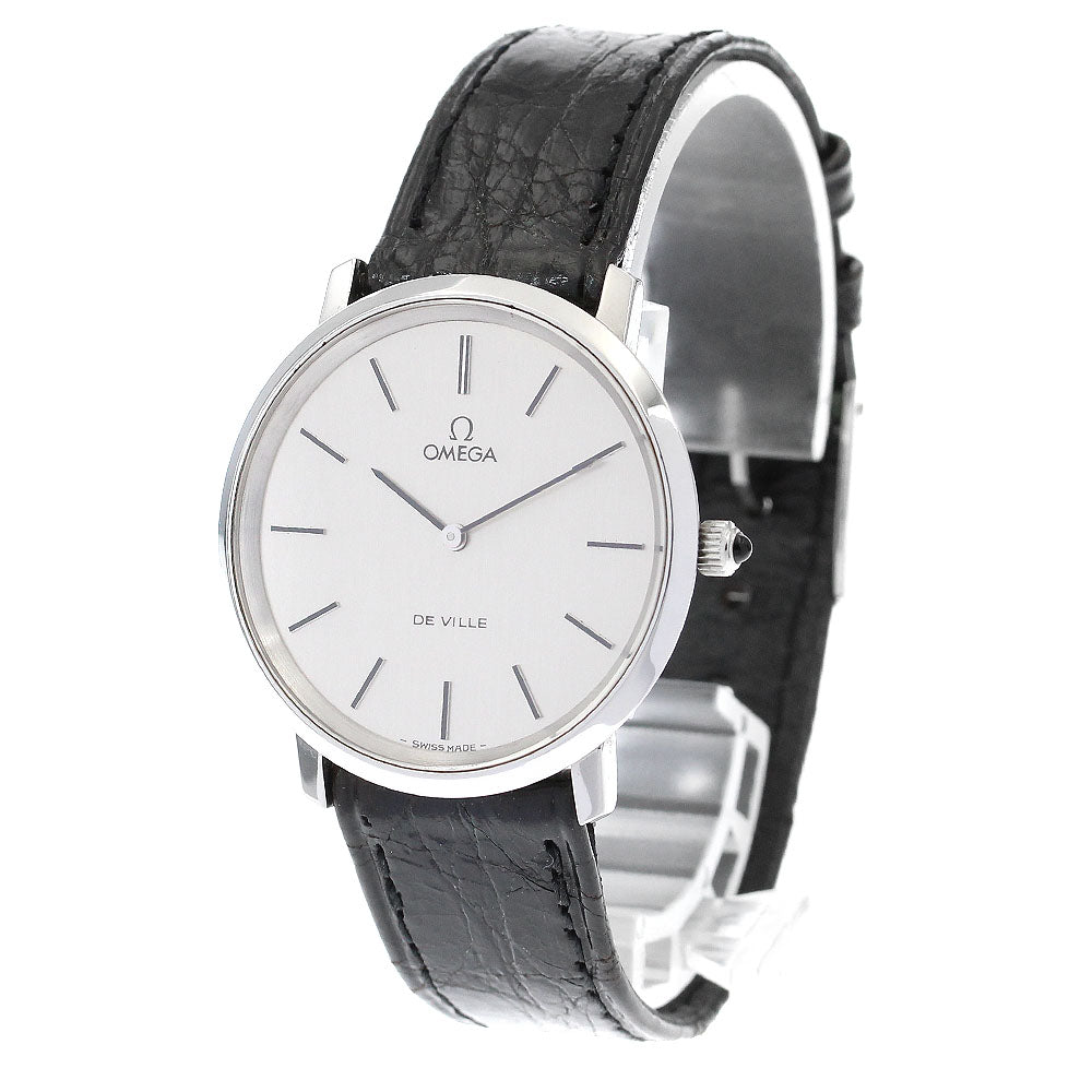 OMEGA De Ville Silver Dial Hand Winding Men's Watch_897033