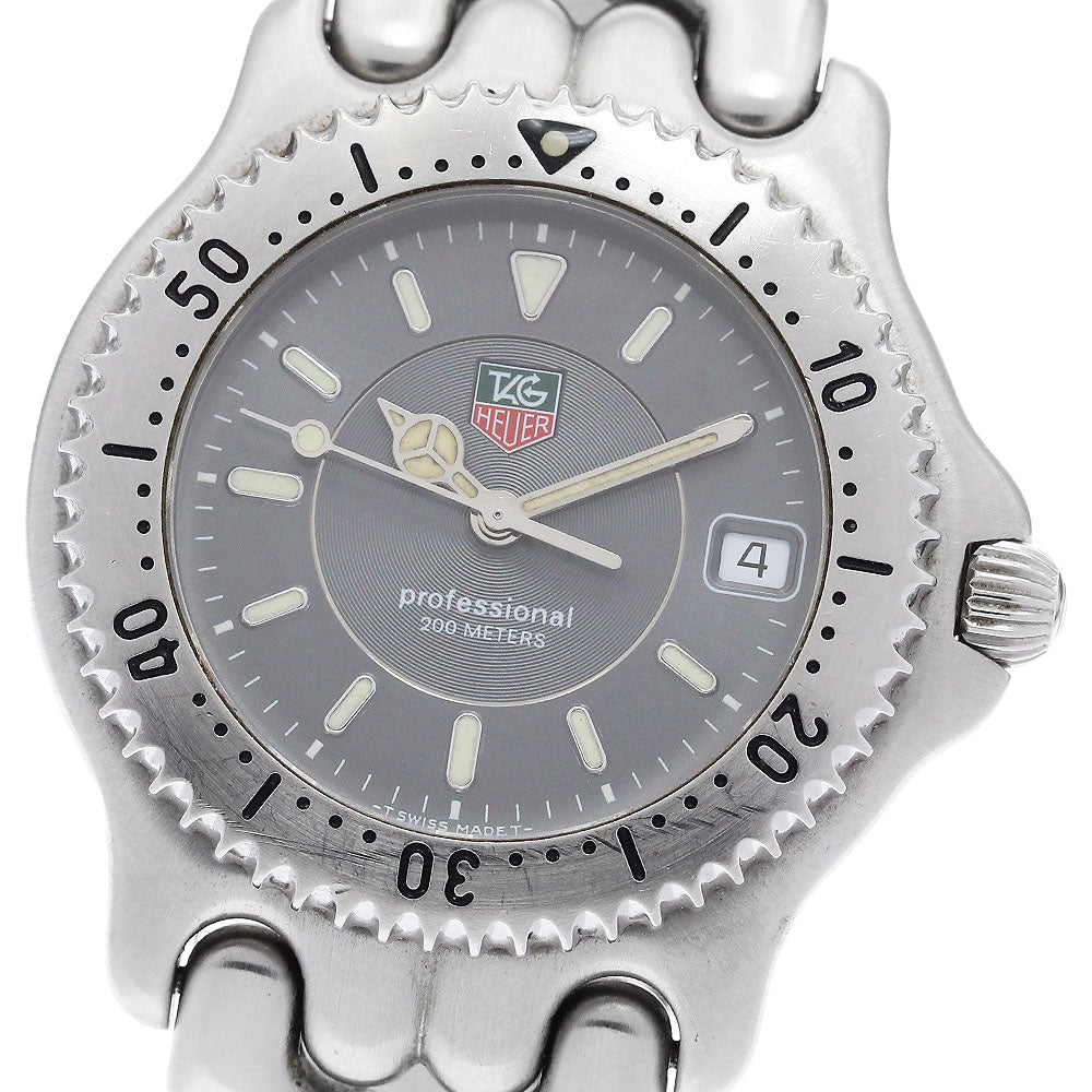 TAG HEUER S/el Professional 200 WG1113-K0 Date gray Dial Quartz Men's_897034