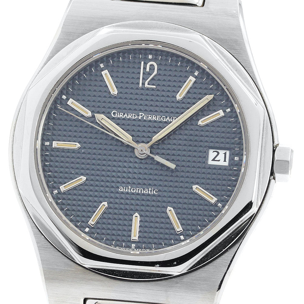 GIRARD PERREGAUX Lore art 8010 Date gray Dial Automatic Men's Watch_897043