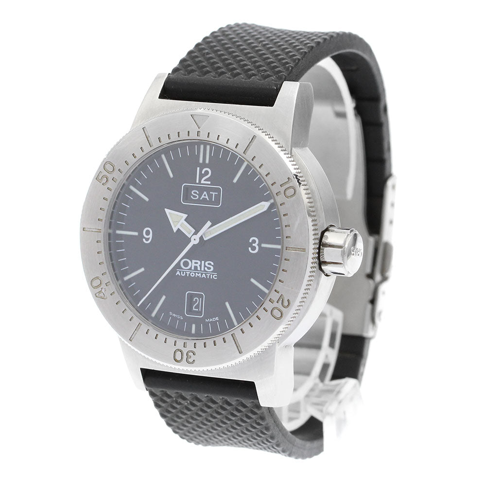 ORIS Divers regulator 7514 Date black Dial Automatic Men's Watch_897046