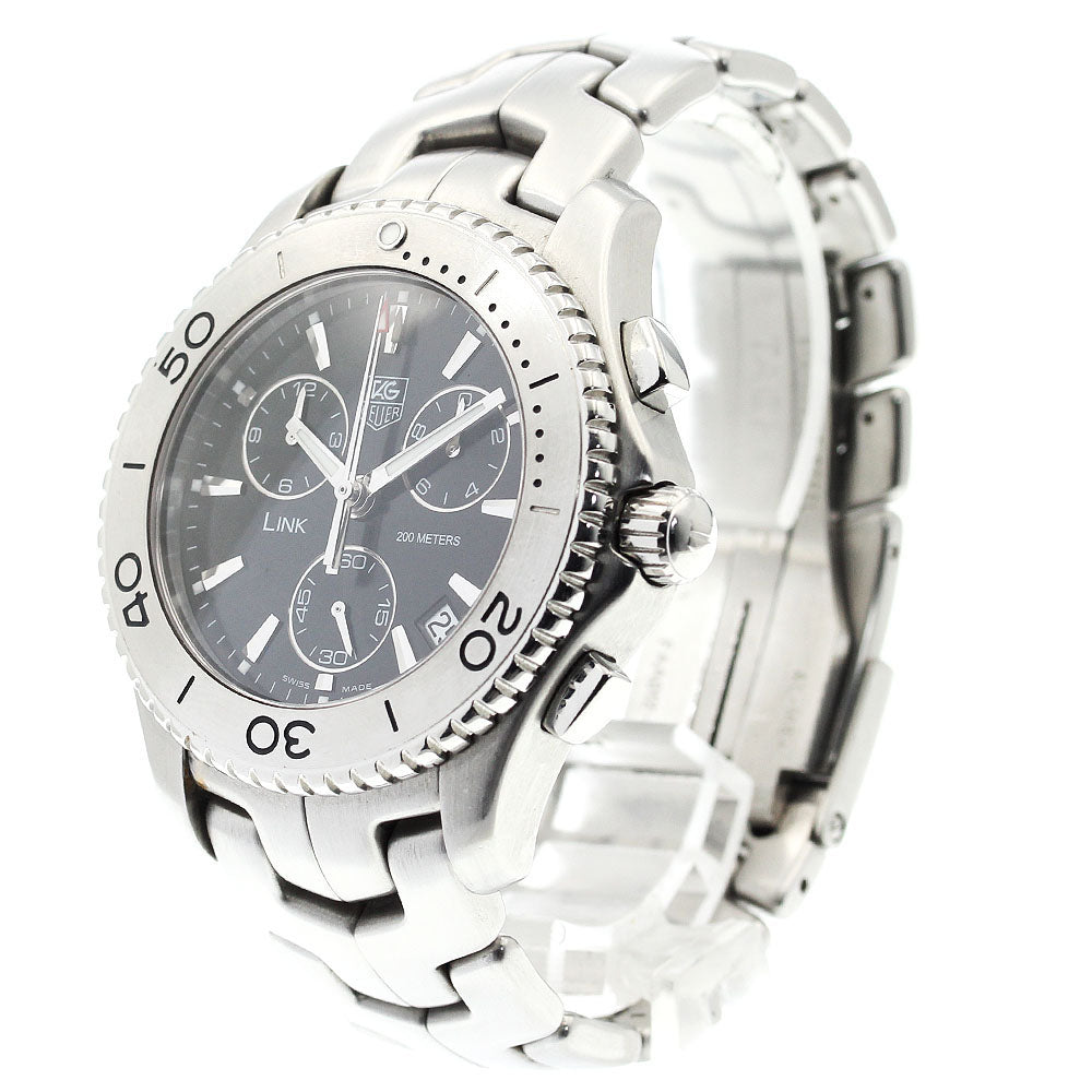 TAG HEUER Link CJ1110 Chronograph black Dial Quartz Men's Watch_897048
