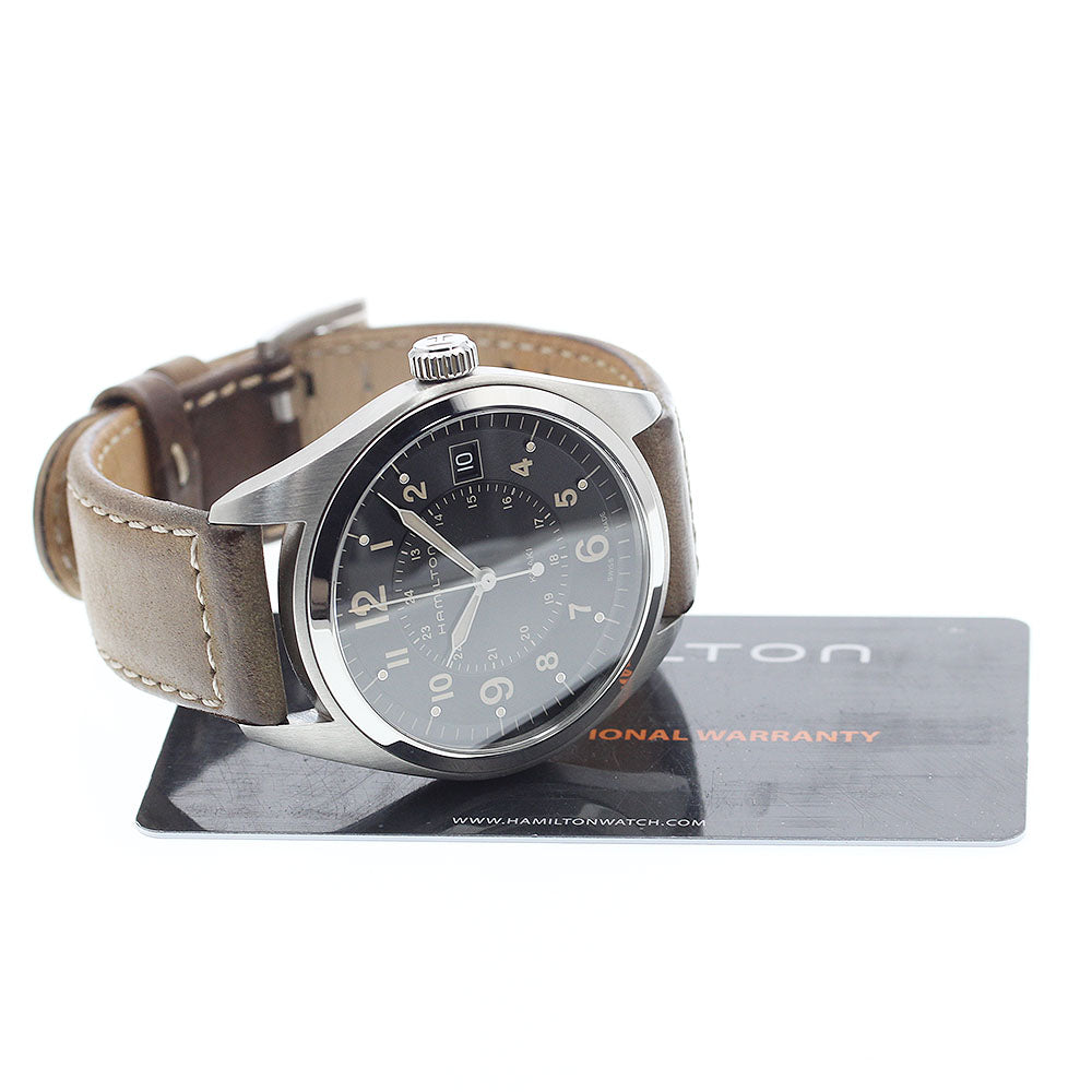 HAMILTON Khaki field H685510 Date black Dial Quartz Men's Watch_897052