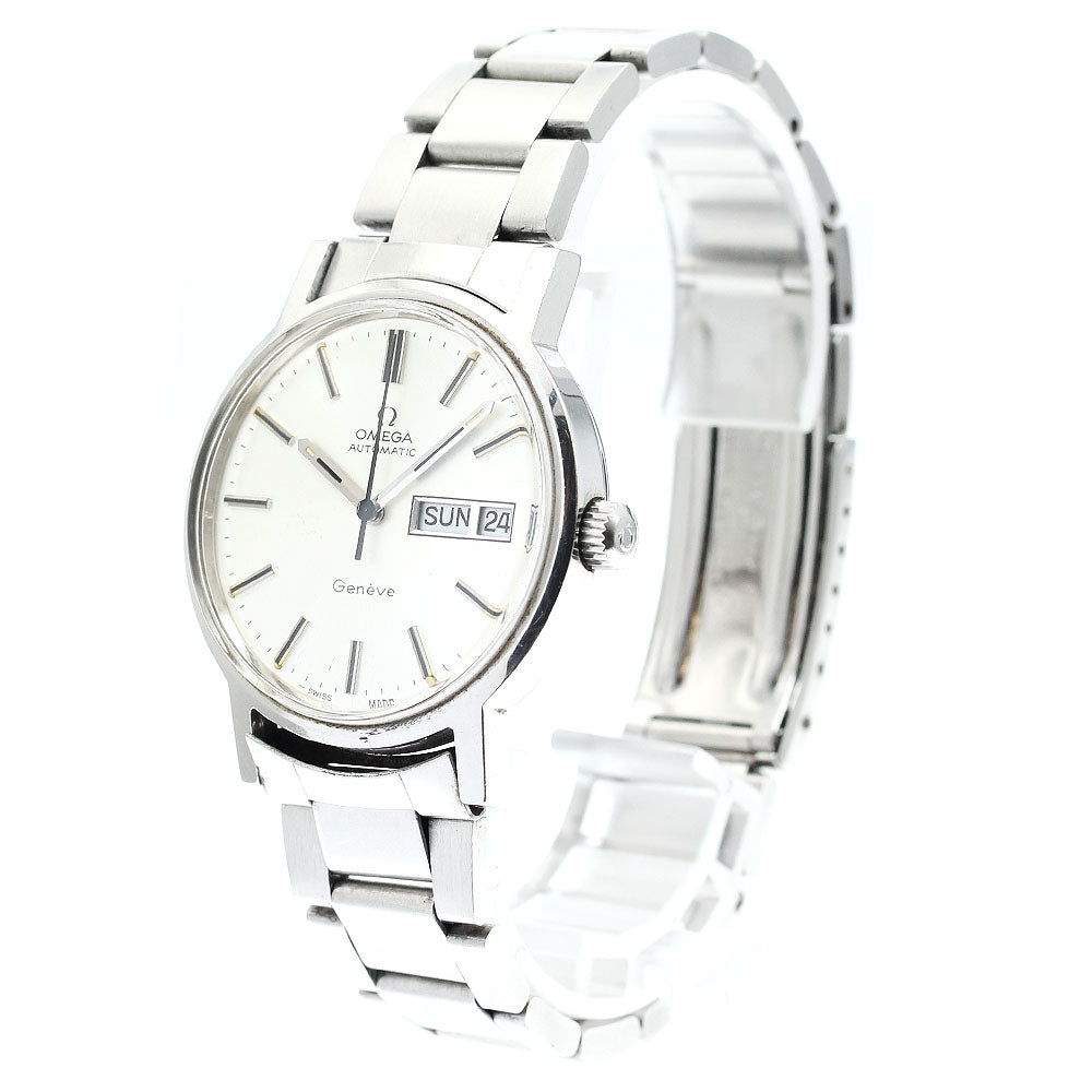 OMEGA Geneve 166.0117 Vintage Cal.1022 Silver Dial Automatic Men's Watch_897057