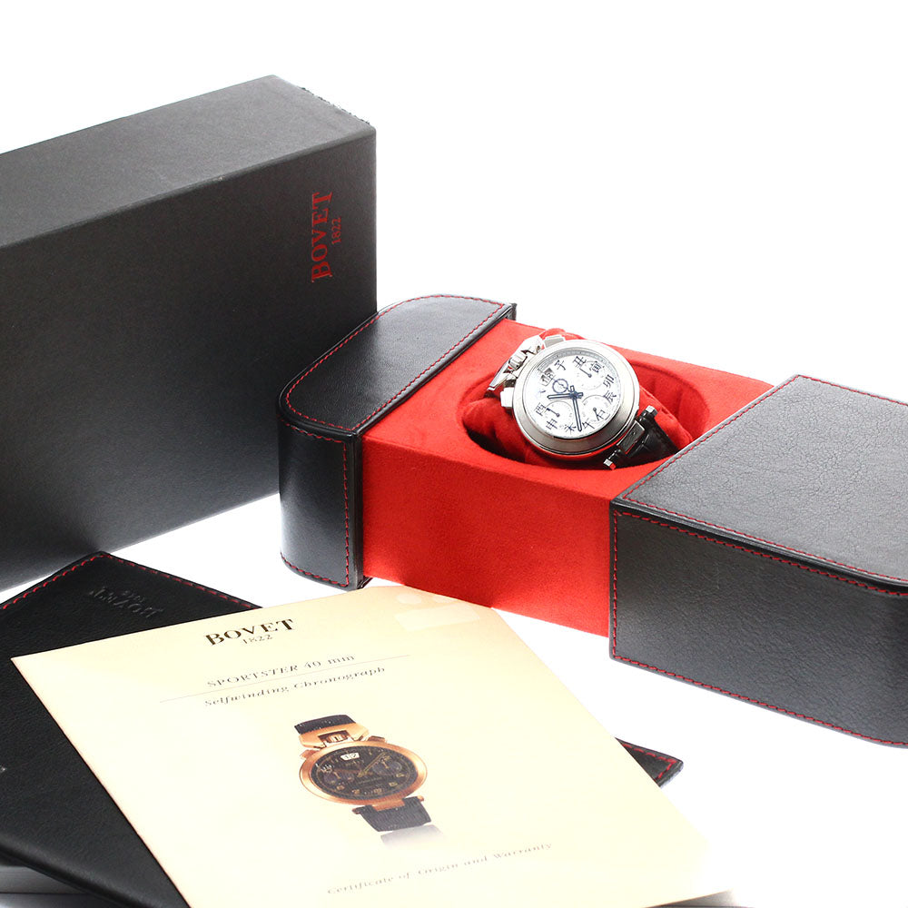 BOVET Sports star SP0002-MA Chronograph Date white Dial Automatic Men's Watch_897090