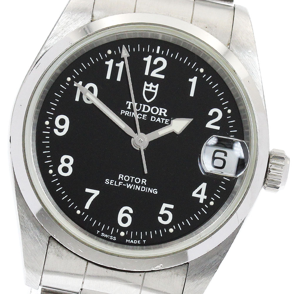 TUDOR Prince Date 72000 black Dial Automatic Boy's Watch_897167