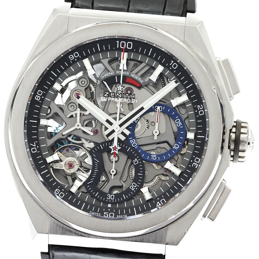 ZENITH Defy El Primero 95.9000.9004/78.R582 Chronograph skeleton Dial Automatic Men's Watch_897171