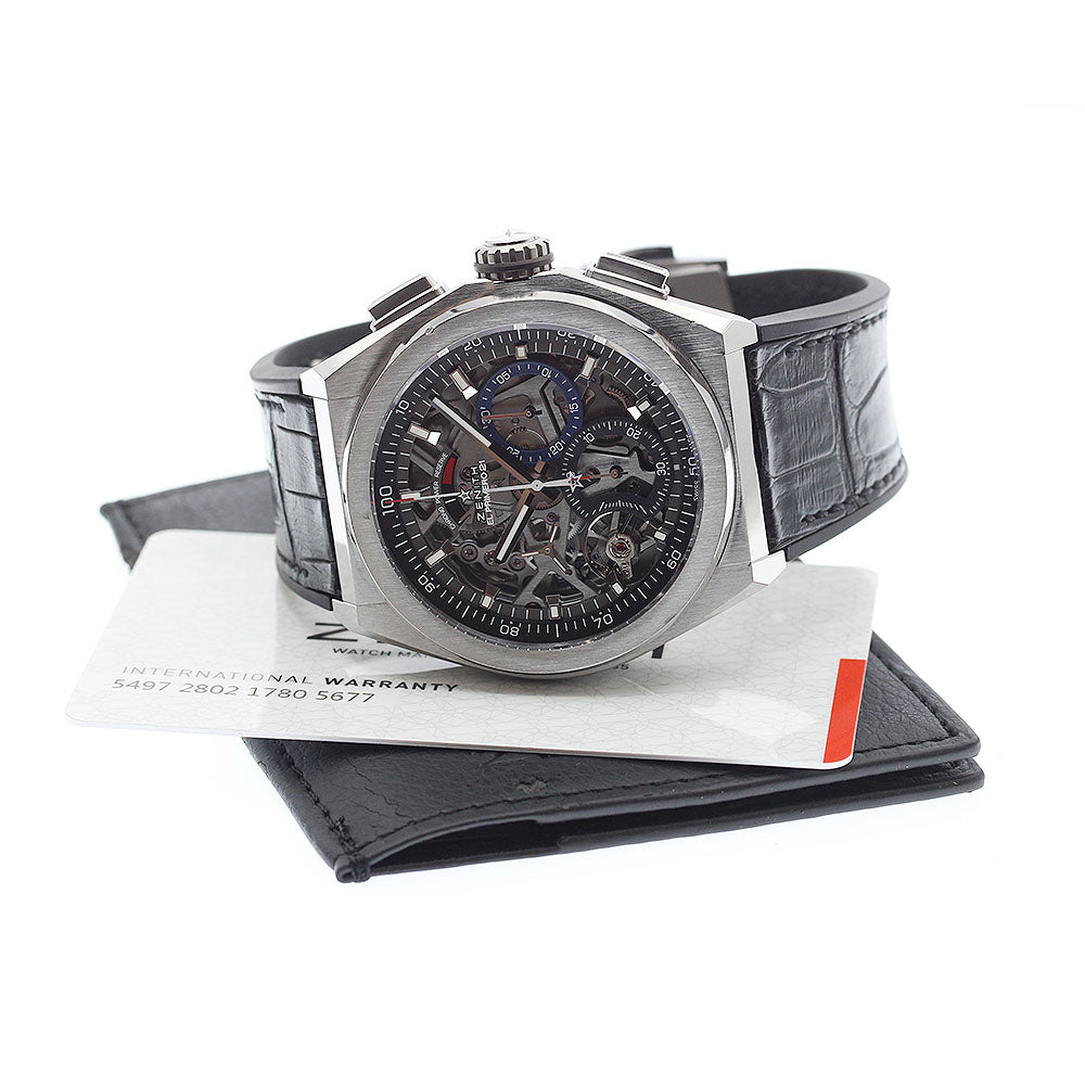 ZENITH Defy El Primero 95.9000.9004/78.R582 Chronograph skeleton Dial Automatic Men's Watch_897171