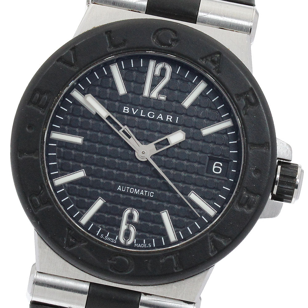BVLGARI Diagono DG35SV Date black Dial Automatic Men's Watch_897178