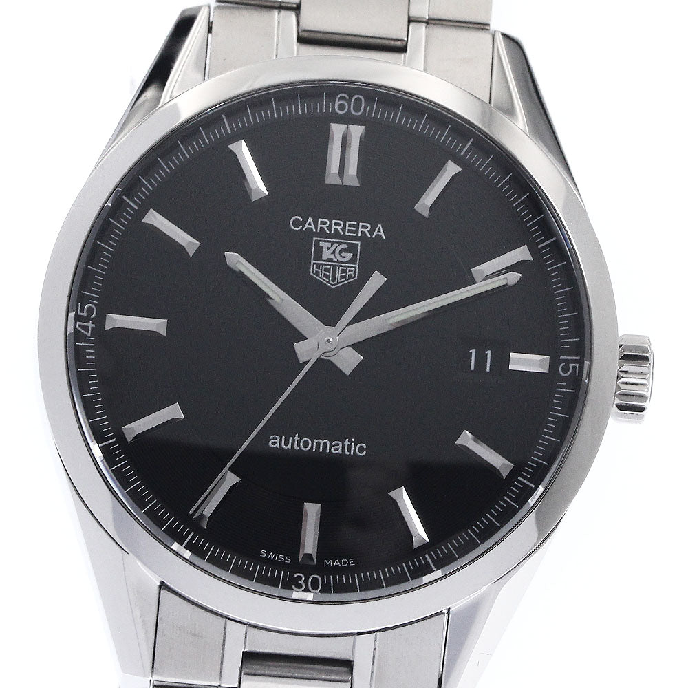 TAG HEUER Carrera WV211B-3 Date black Dial Automatic Men's Watch_897179