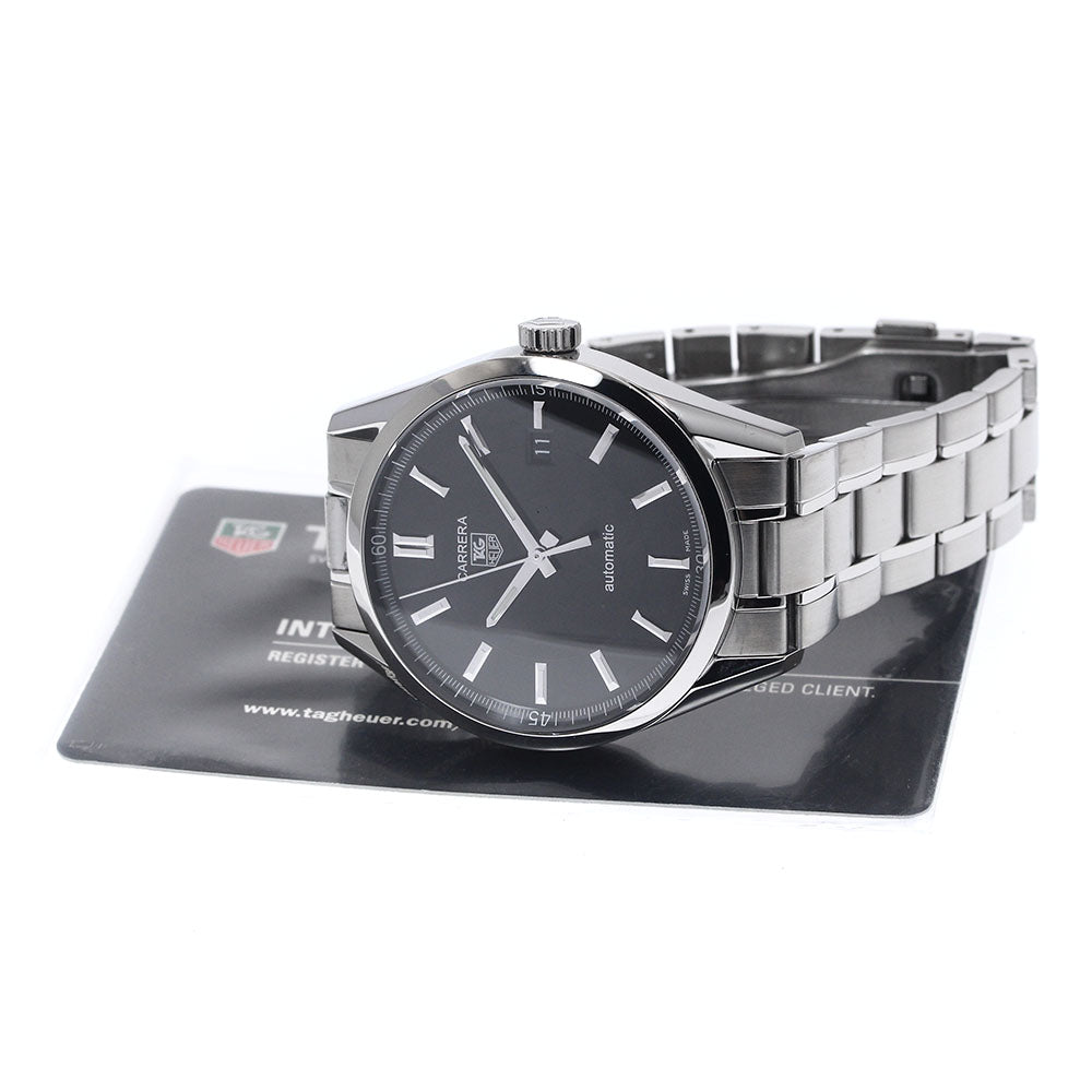 TAG HEUER Carrera WV211B-3 Date black Dial Automatic Men's Watch_897179