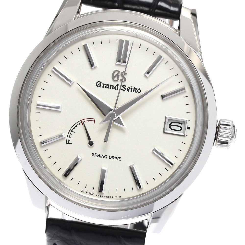 SEIKO GS Grand Seiko SBGA293/9R65-0BJ0 Power reserve beige Dial Spring drive Men's Watch_897184