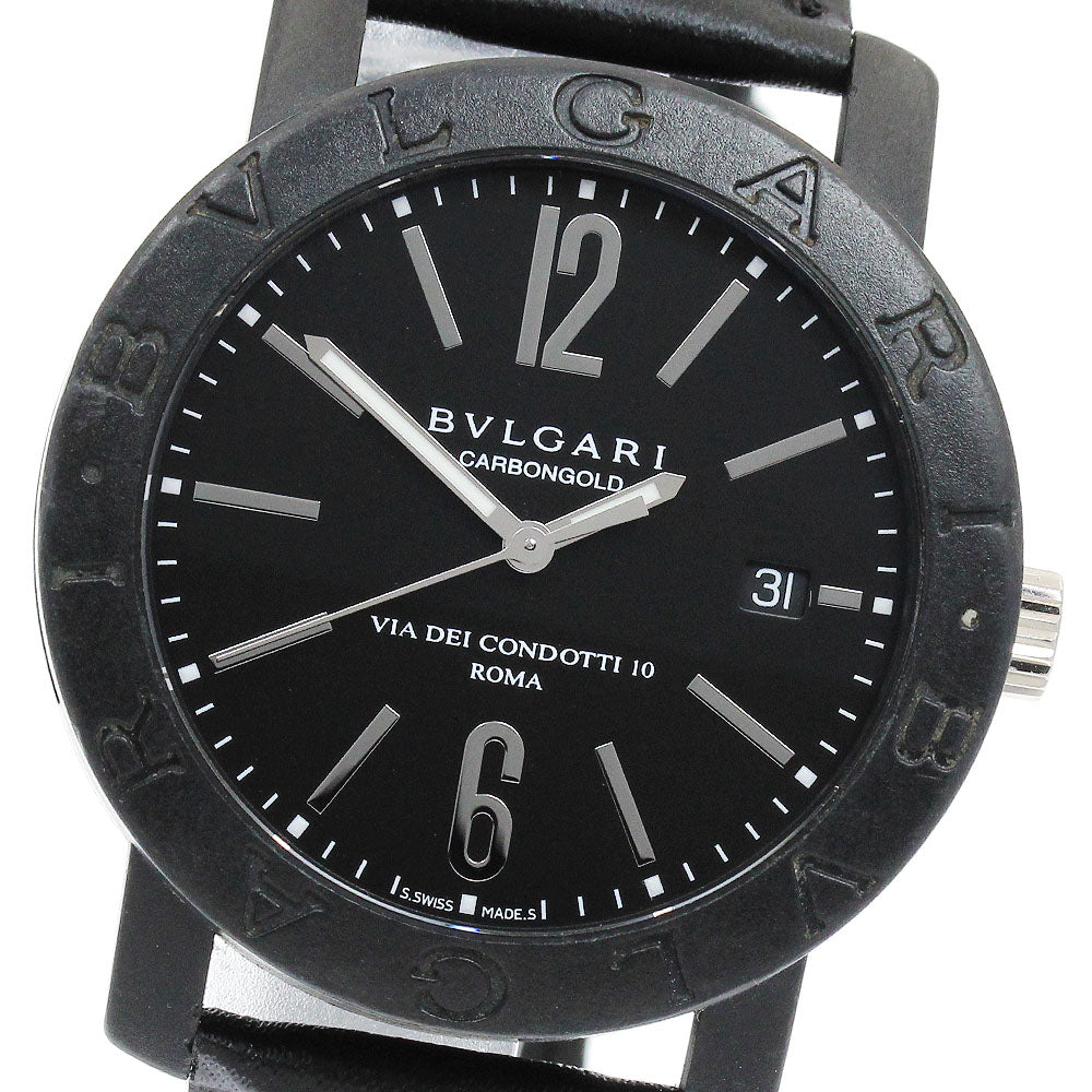 BVLGARI BVLGARIBVLGARI BB40CL Date black Dial Automatic Men's Watch_897188