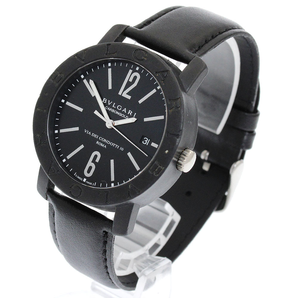 BVLGARI BVLGARIBVLGARI BB40CL Date black Dial Automatic Men's Watch_897188