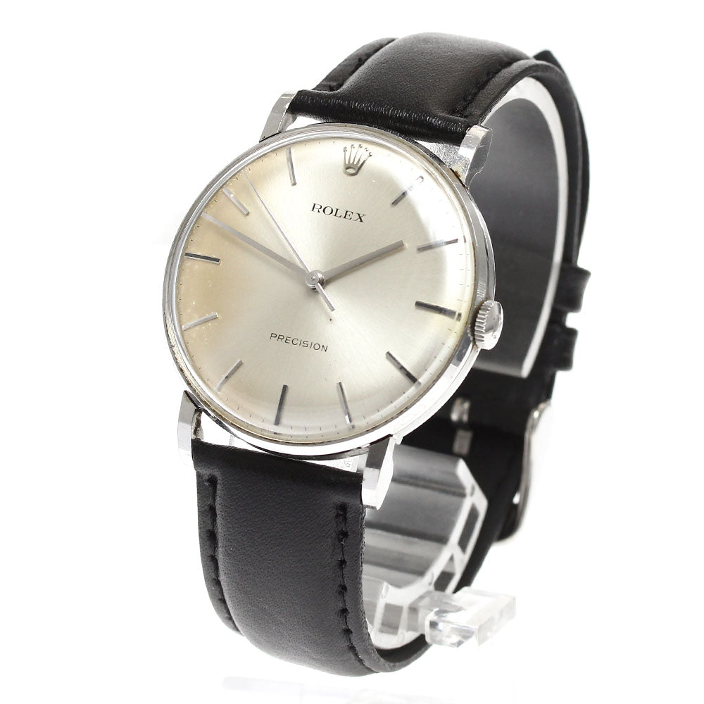 ROLEX Precision 3411 Cal.1225 Silver Dial Hand Winding Men's Watch_897195