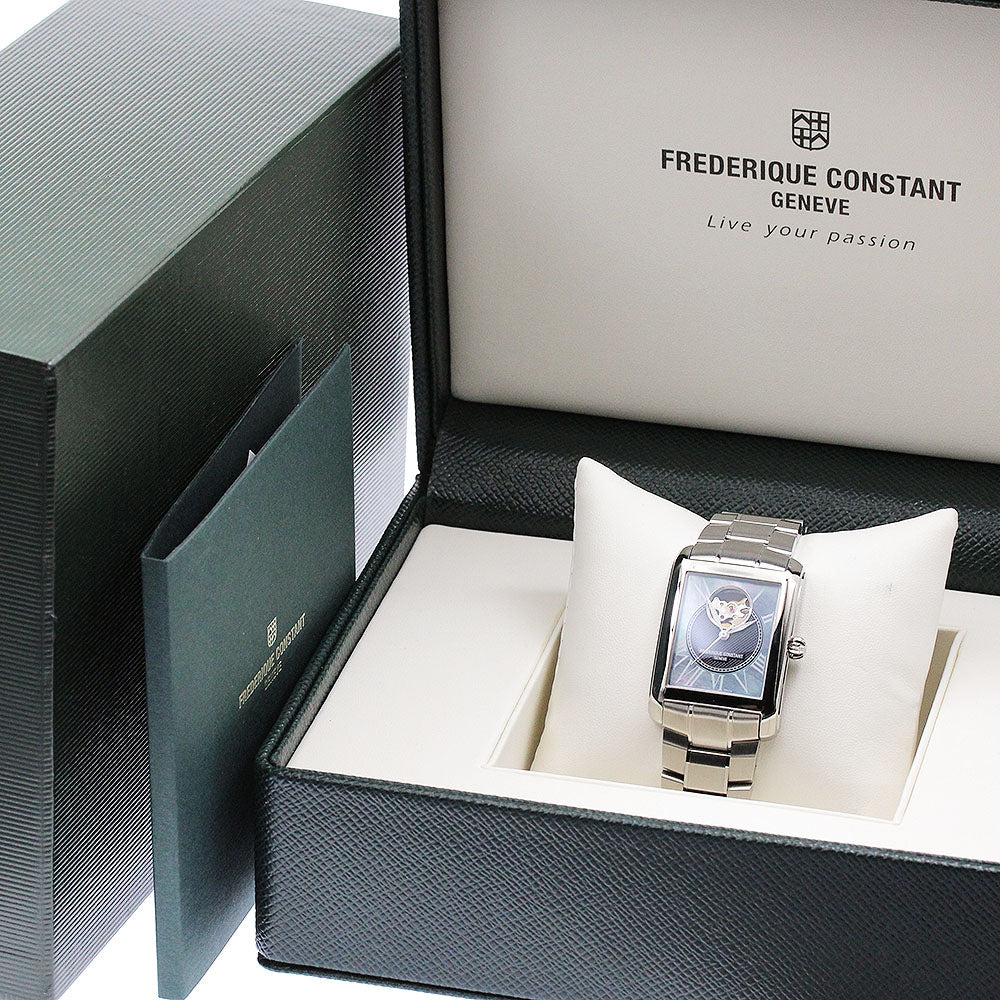 FREDERIQUE CONSTANT Classic Carre Heartbeat FC-310MPN4S36B Limited to Japan 300 Blue shell Dial Automatic Men's Watch_897203