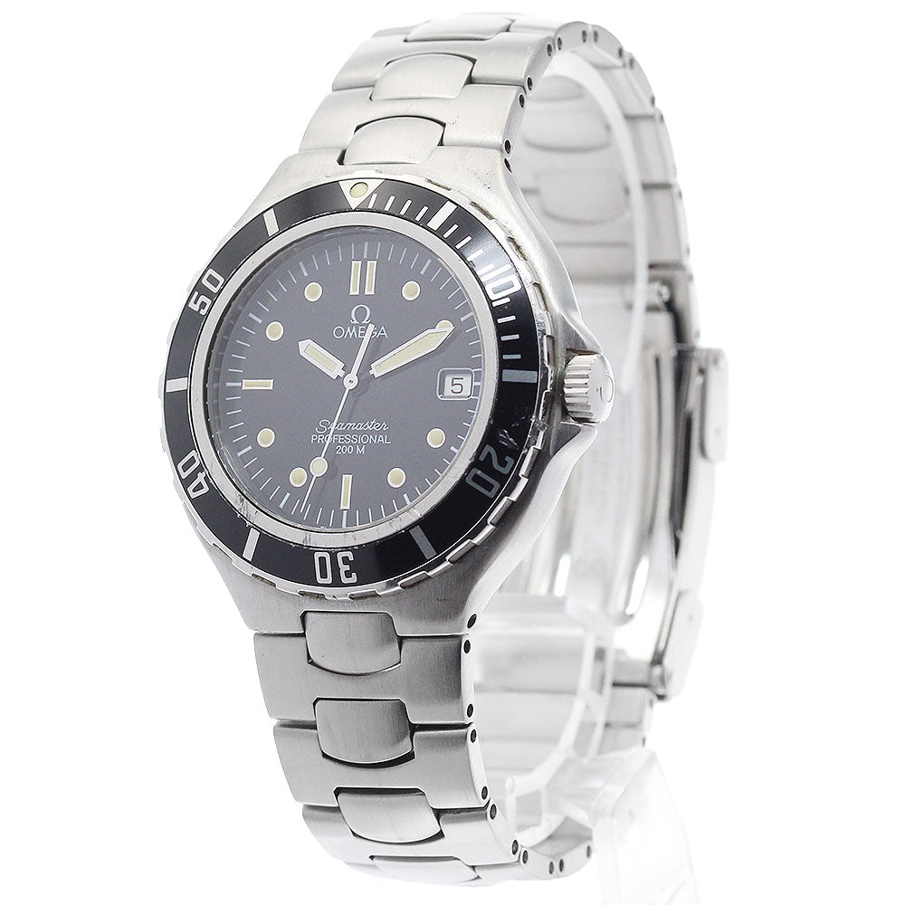 OMEGA Seamaster200 Date black Dial Quartz Men's Watch_897229