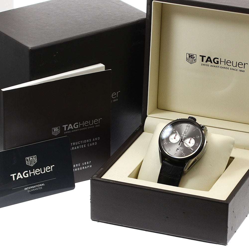 TAG HEUER Carrera CAR2C14.FC6327 Caliber 1887 Japan only Gray / Silver Dial Automatic Men's Watch_897242