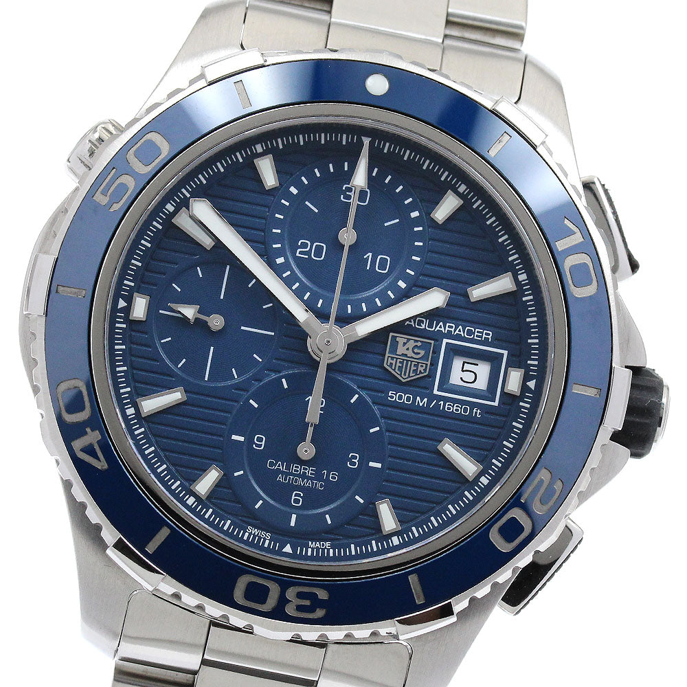 TAG HEUER Aqua racer CAK2112.BA0833 Chronograph Automatic Men's Watch_897243