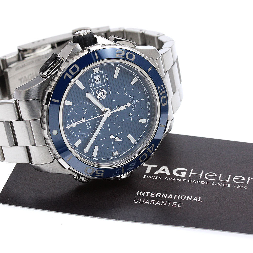 TAG HEUER Aqua racer CAK2112.BA0833 Chronograph Automatic Men's Watch_897243